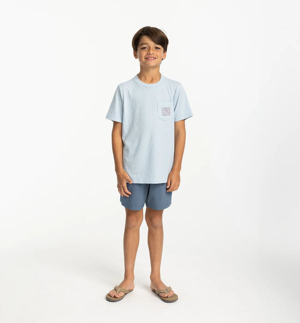 Boys' Breeze Short - Pacific Blue – Free Fly Apparel
