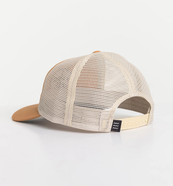 Low Pro Badge Trucker Hat - Wheat – Free Fly Apparel