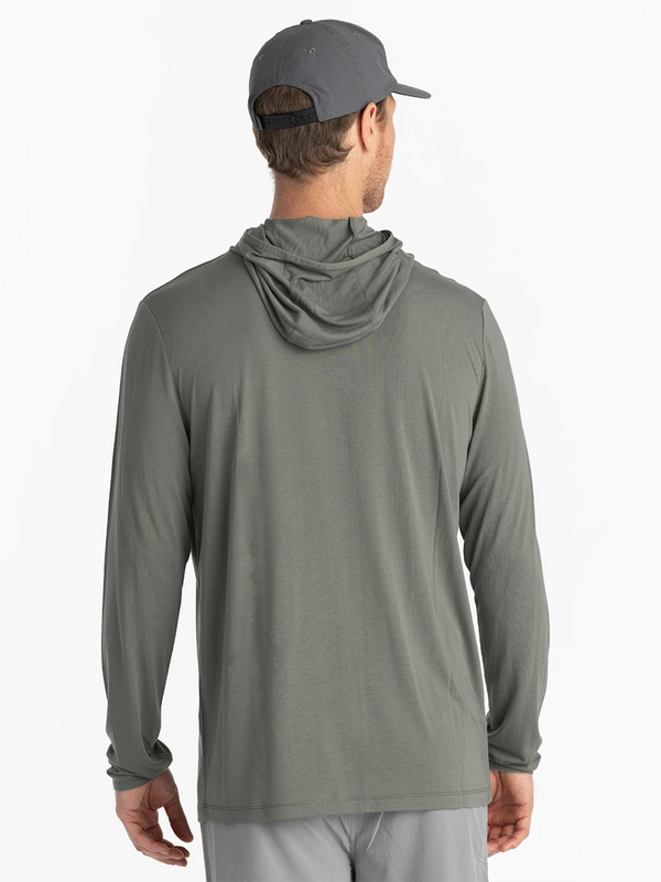 Zip-up Long Body Travel Hoodie (Bamboo Green)