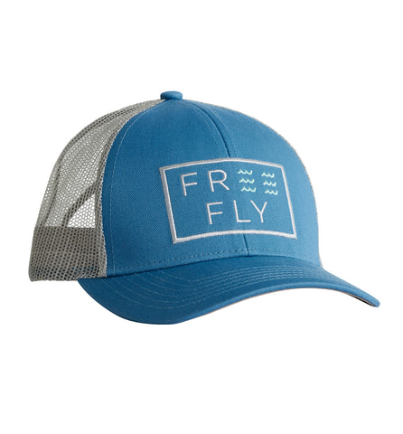 Free Fly Wave Snapback with Logo - Cotton and Mesh Snapback Hat