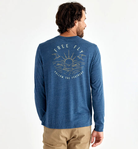 Free Fly Low Tide Long Sleeve Mens