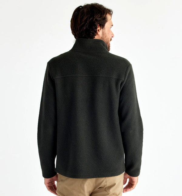 Men s Bamboo Sherpa Fleece Quarter Zip Free Fly Apparel