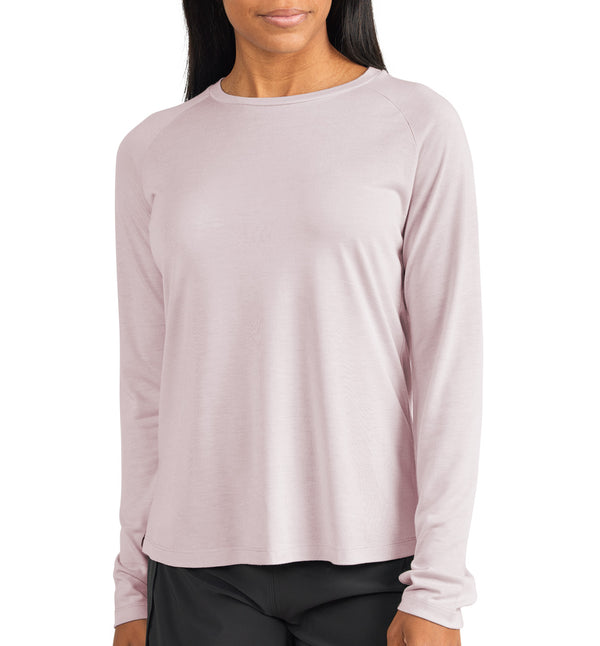 Women's Bamboo Lightweight Long Sleeve - Washed Orchid – Free Fly