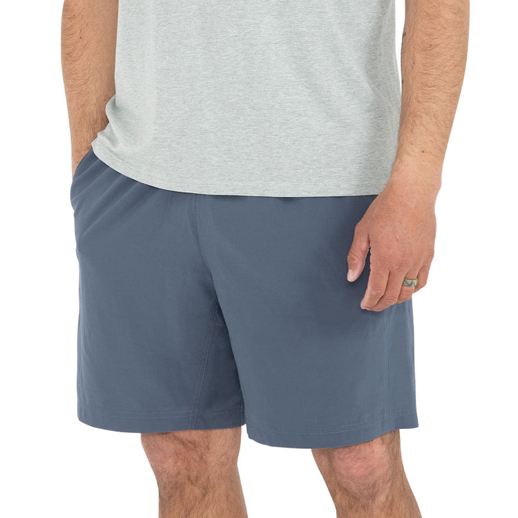 Men's Lined Breeze Short – 7" - Blue Dusk II