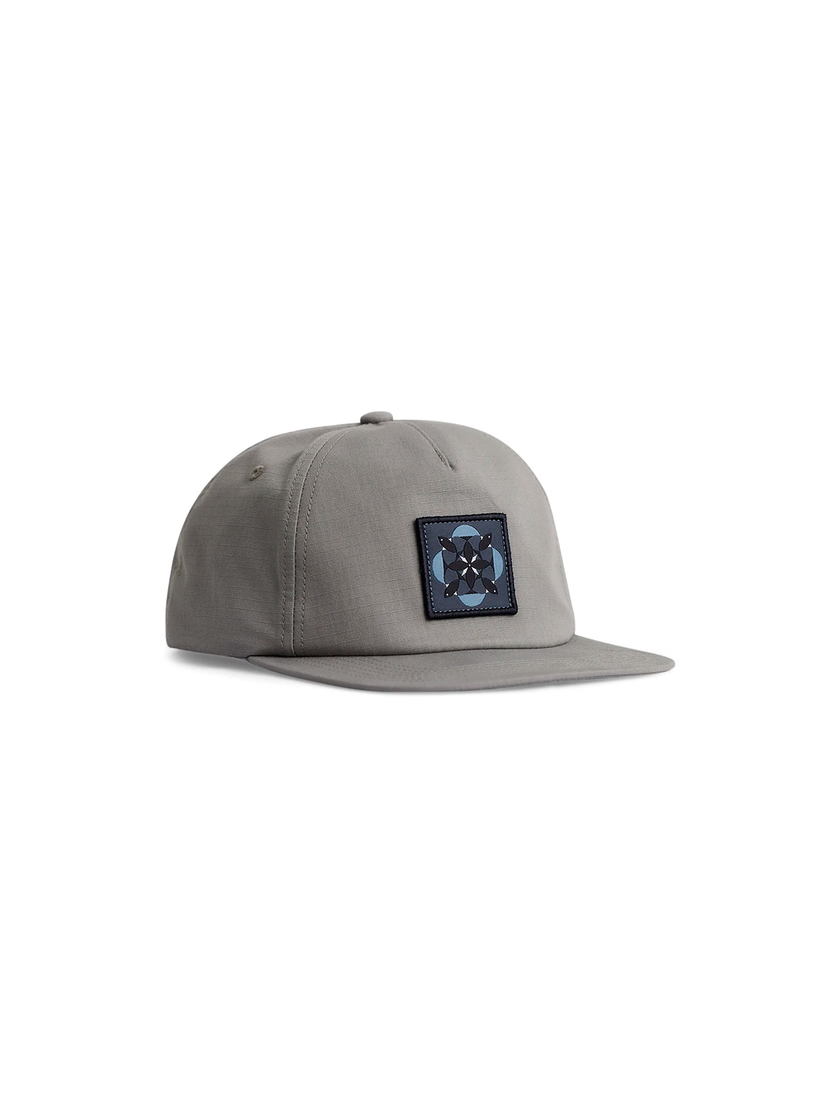 Refractor Rip Stop Flat Brim Hat - Light Grey