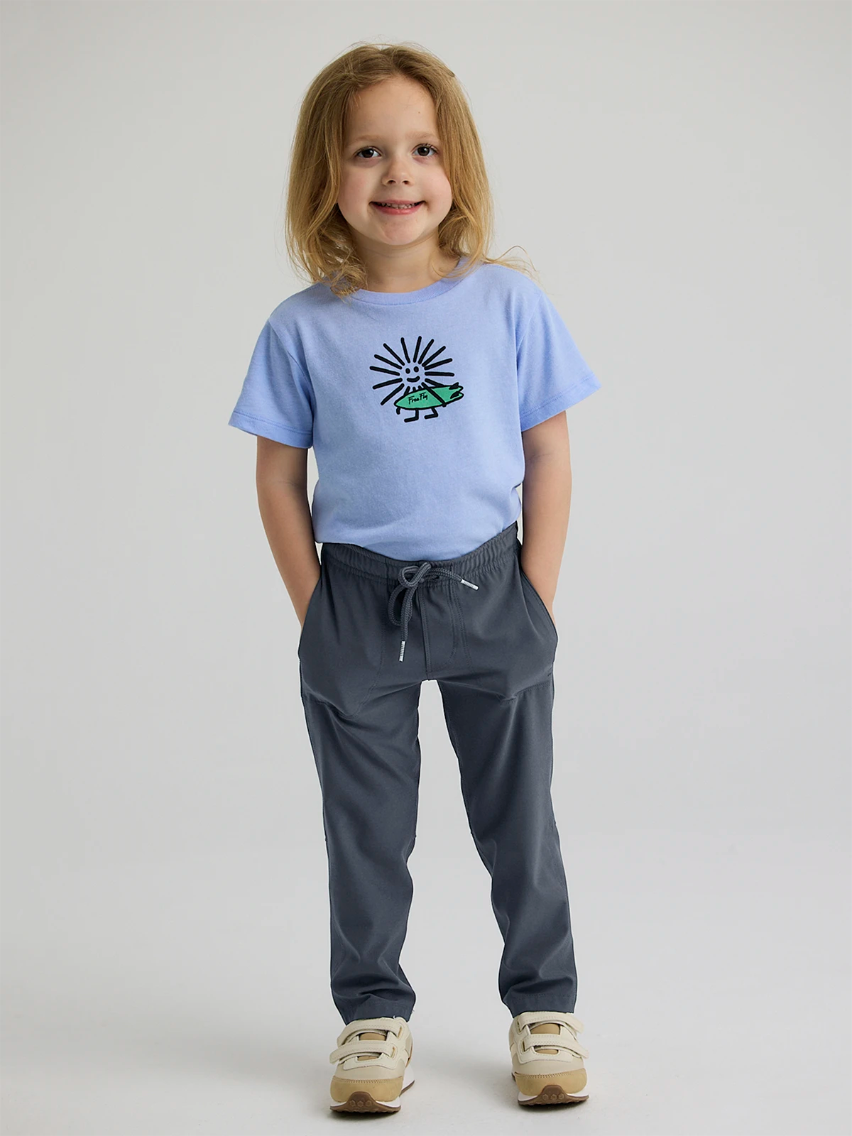 Toddler Breeze Pant - Storm Cloud