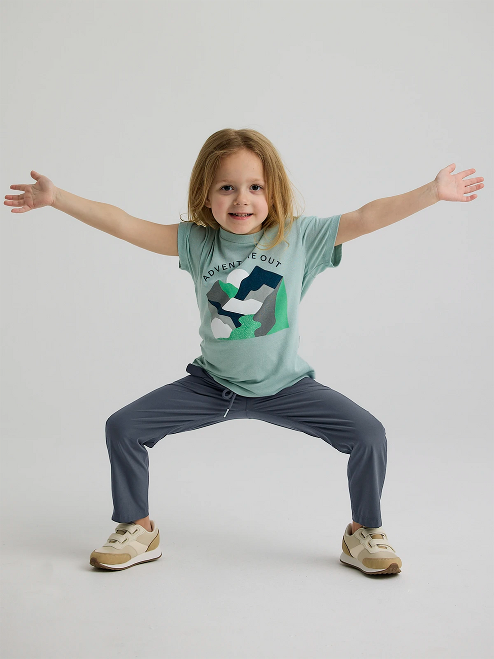 Toddler Breeze Pant - Storm Cloud