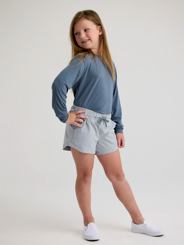 Girls' Pull-On Breeze Short - Aspen Grey