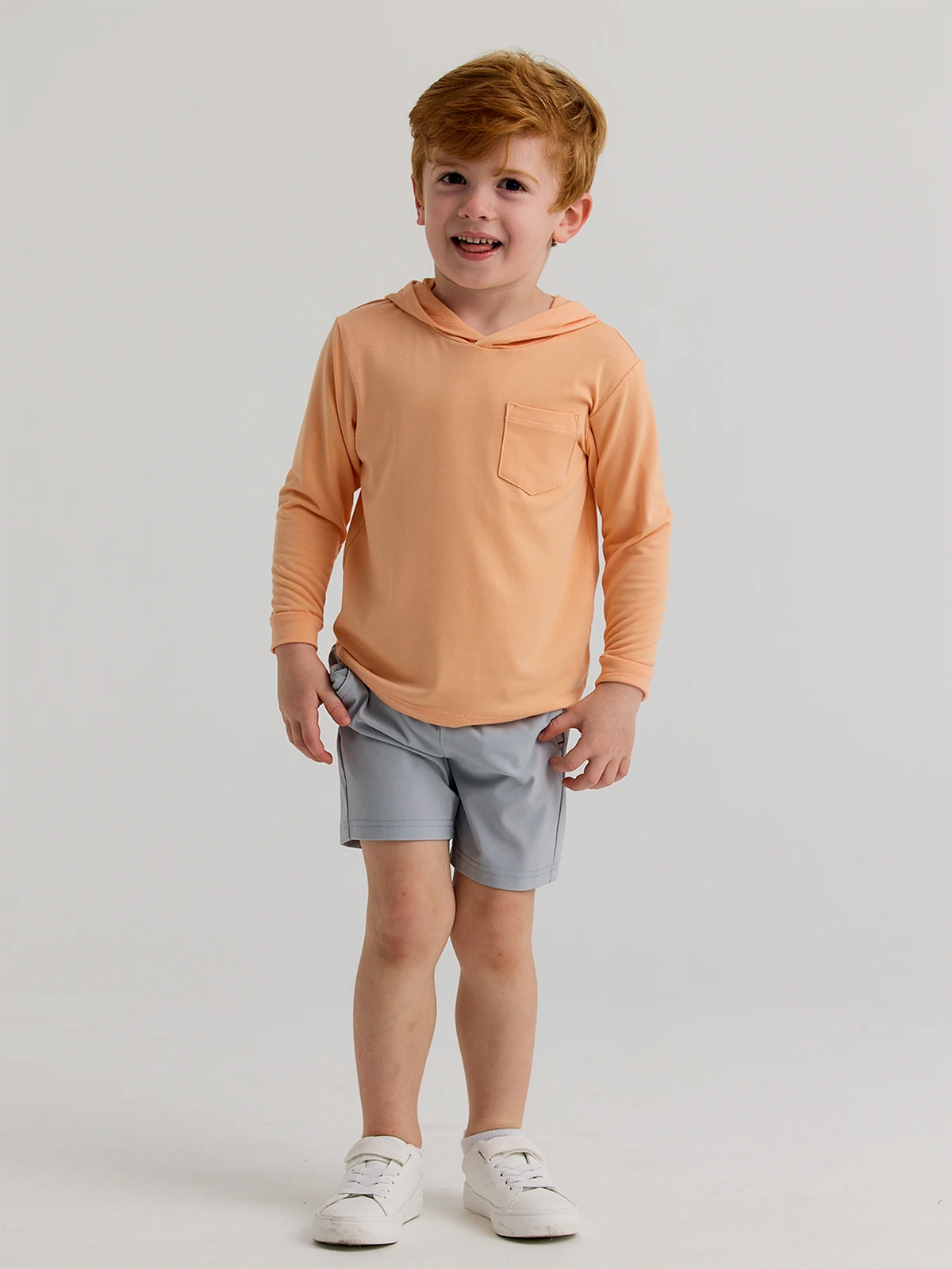 Toddler Breeze Short - Aspen Grey
