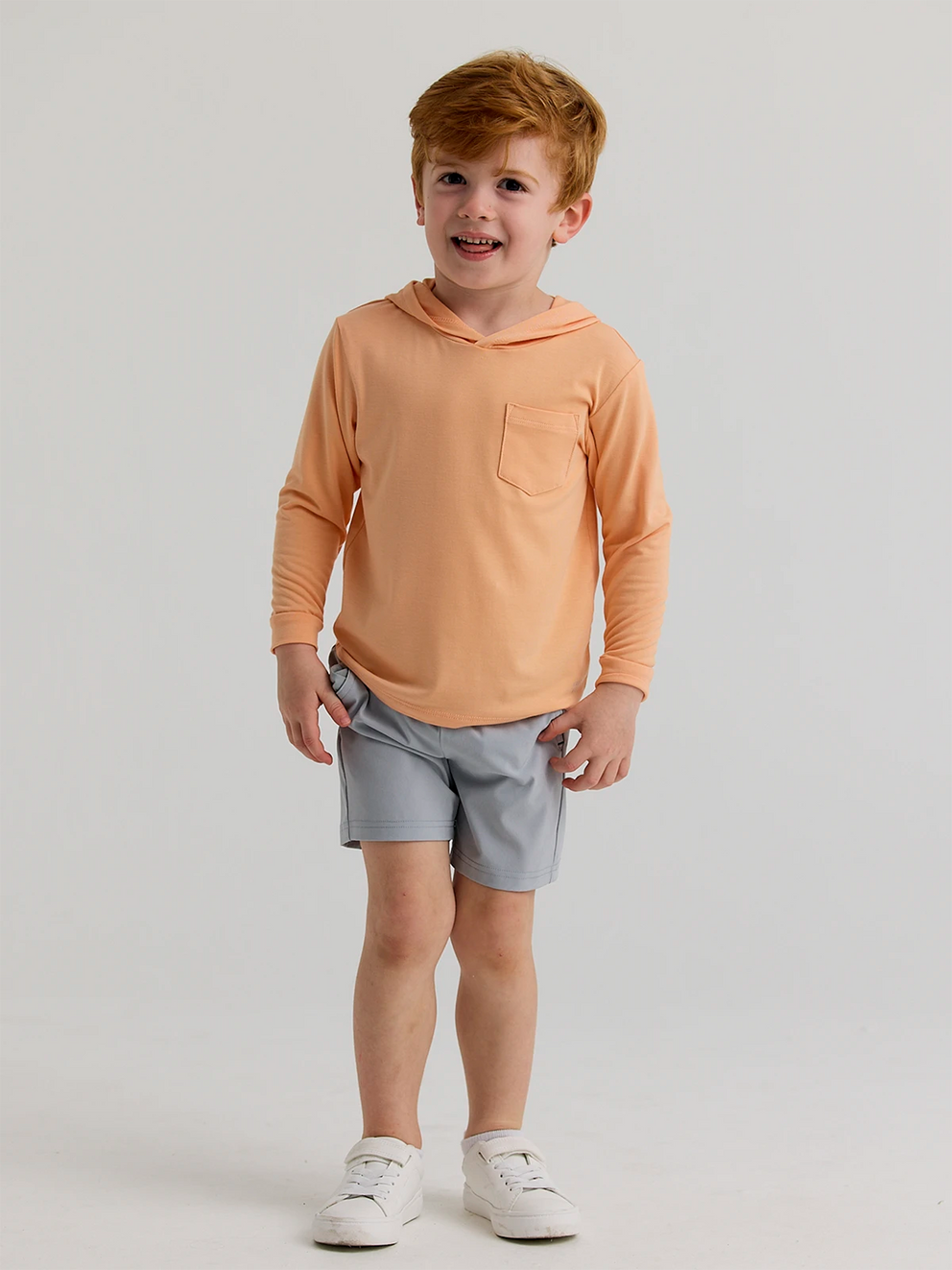 Toddler Breeze Short - Aspen Grey