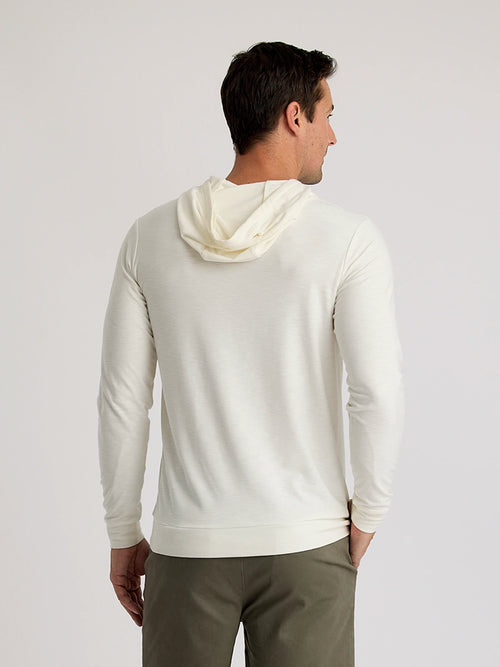 Men's Bamboo Slub Hoodie II - Sea Salt