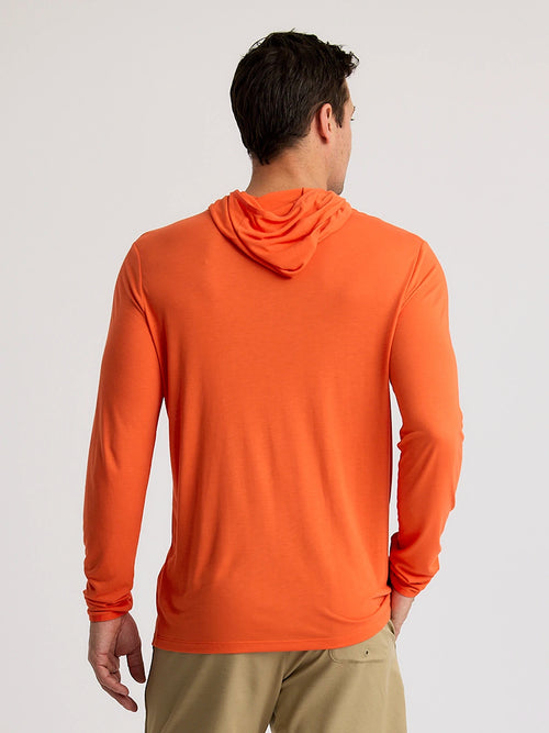 Men's Bamboo Lightweight Hoodie - Tigerlily