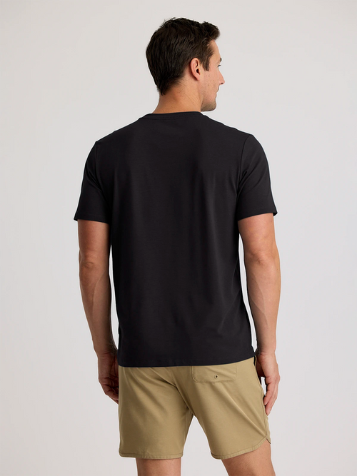 Men's Bamboo Current Pocket Tee - Black