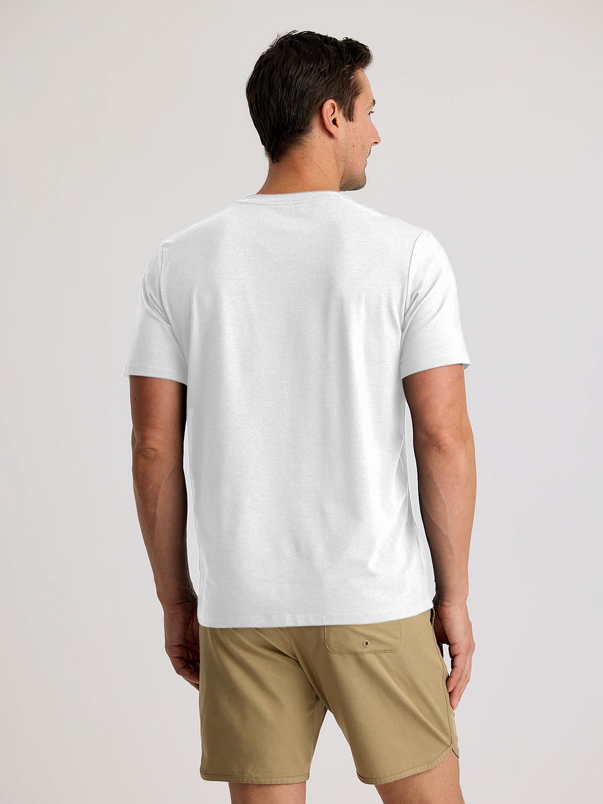 Men's Bamboo Current Pocket Tee - Bright White