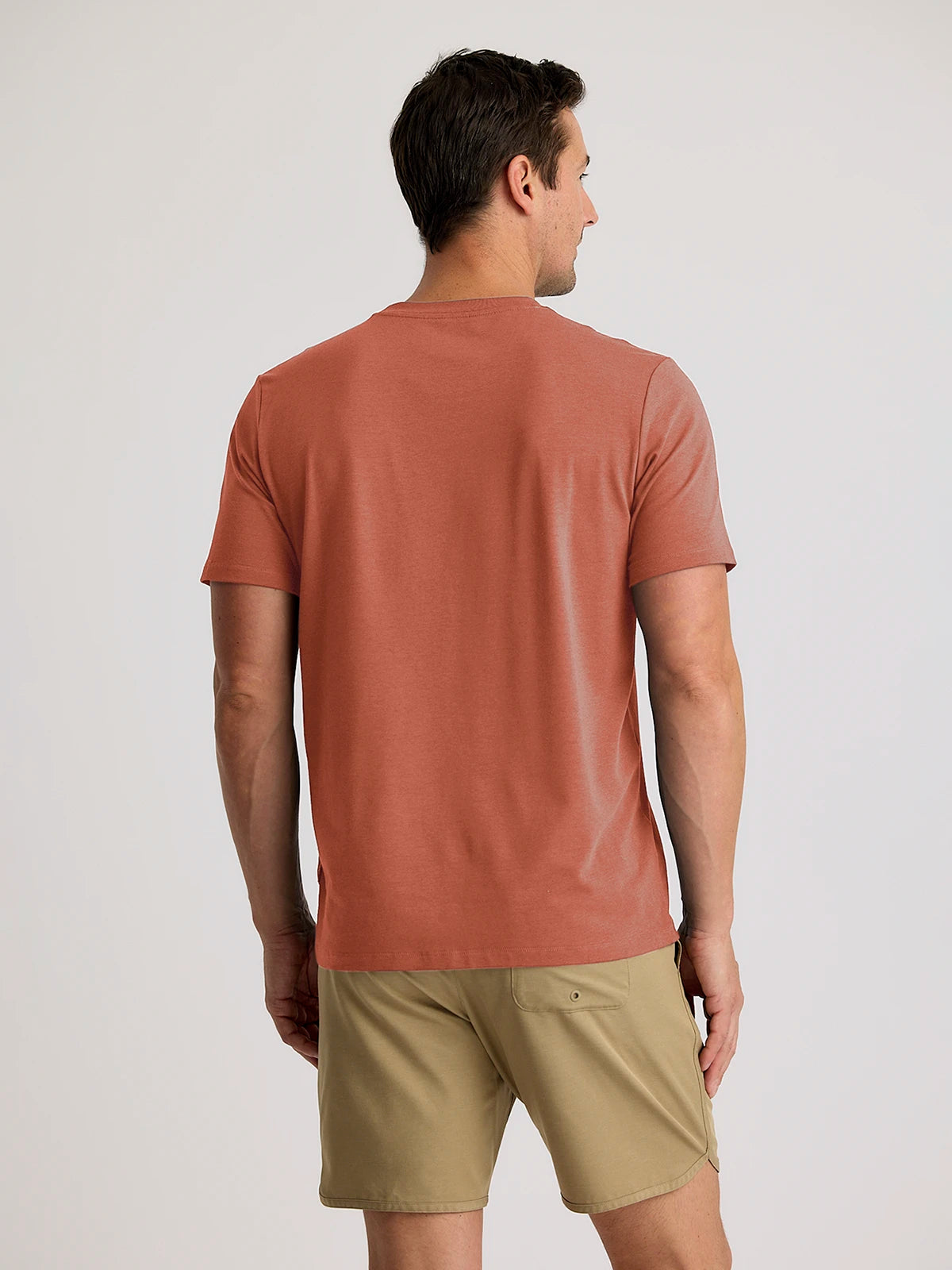 Men's Bamboo Current Pocket Tee - Redwood