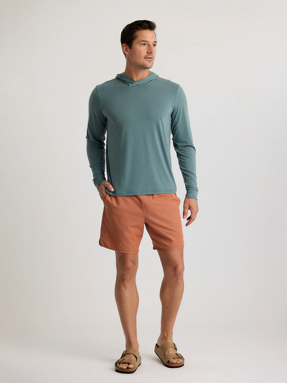 Men's Reverb Short – 7" - Redwood