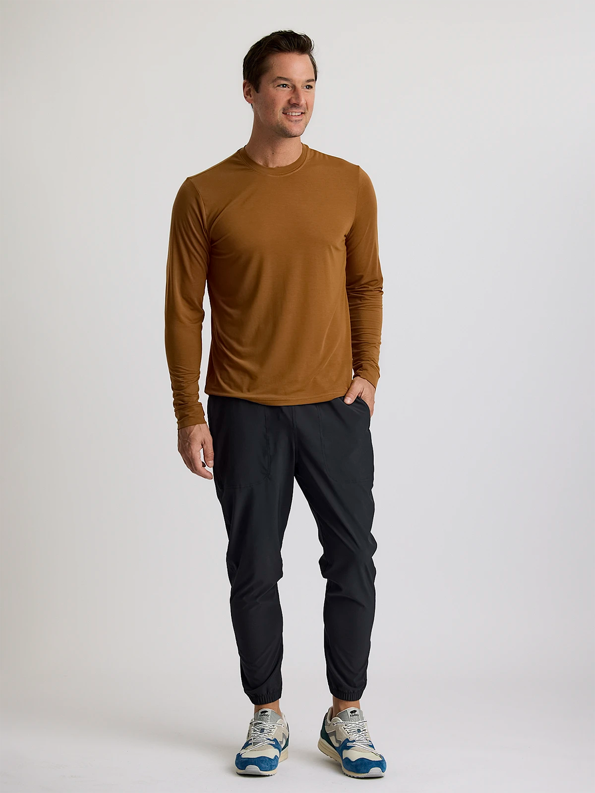 Men's Elevate Lightweight Long Sleeve - Russet