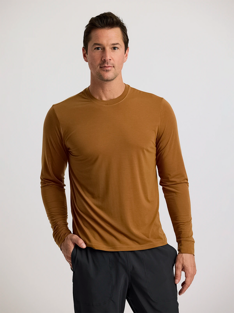 Men's Elevate Lightweight Long Sleeve - Russet