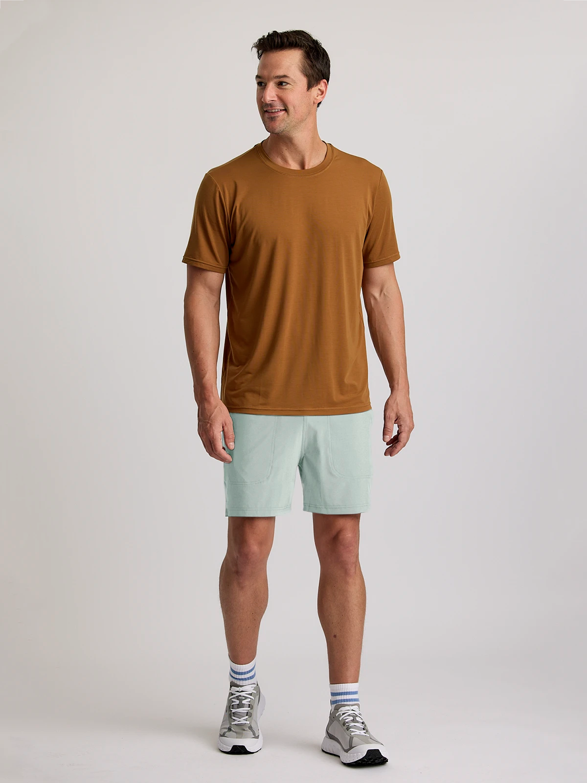 Men's Bamboo-Lined Active Breeze Short – 5.5" - Surf Spray