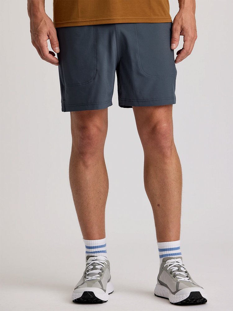 Men's Bamboo-Lined Active Breeze Short – 5.5" - Storm Cloud