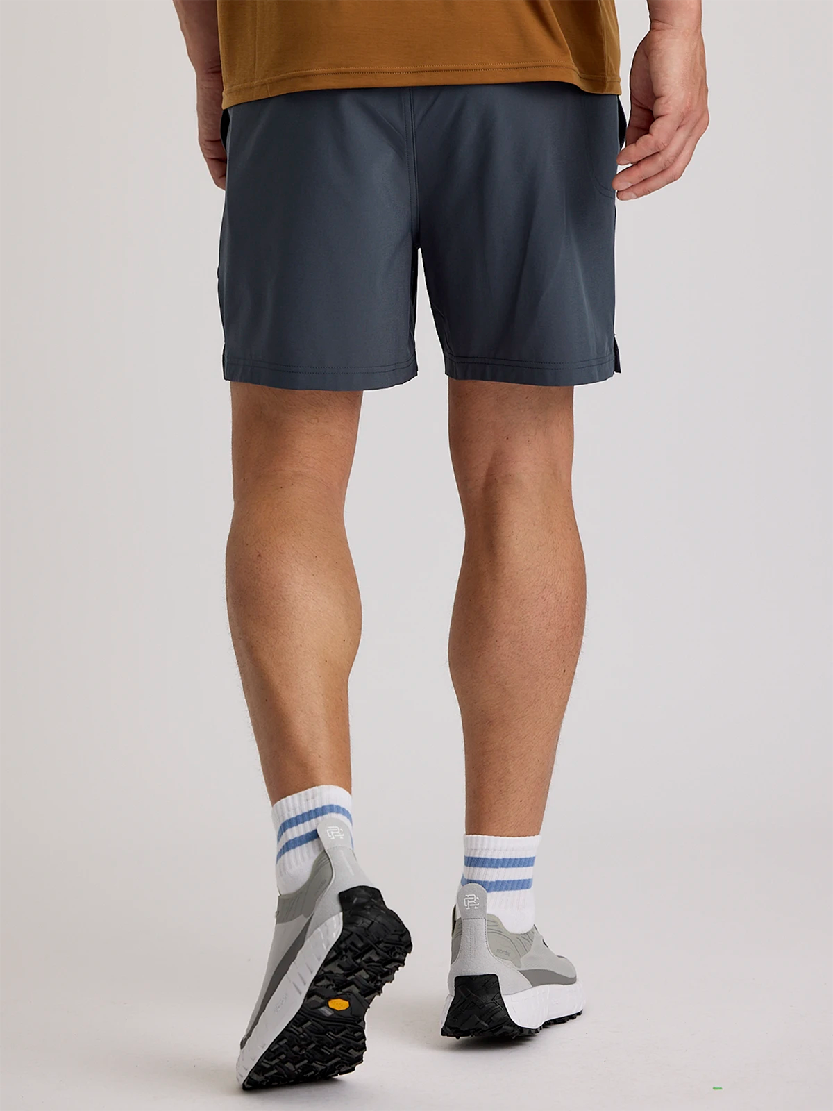 Men's Bamboo-Lined Active Breeze Short – 5.5" - Storm Cloud