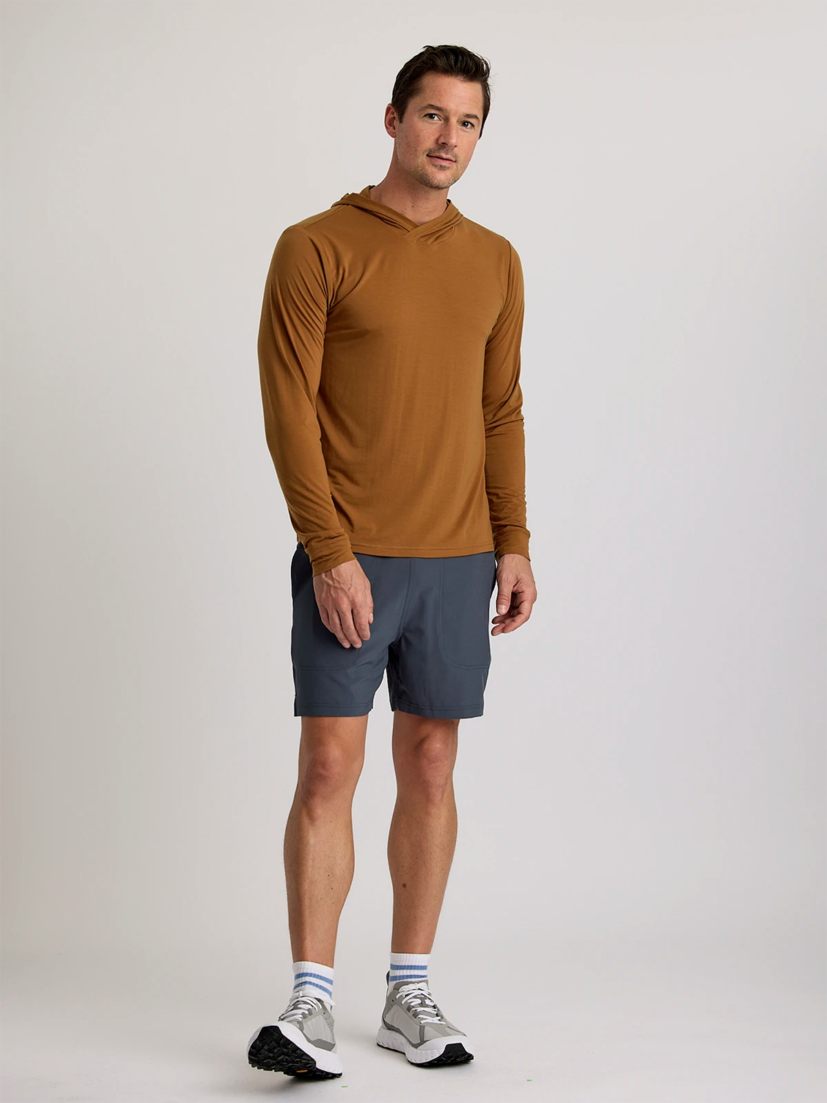 Men's Elevate Lightweight Hoodie - Russet