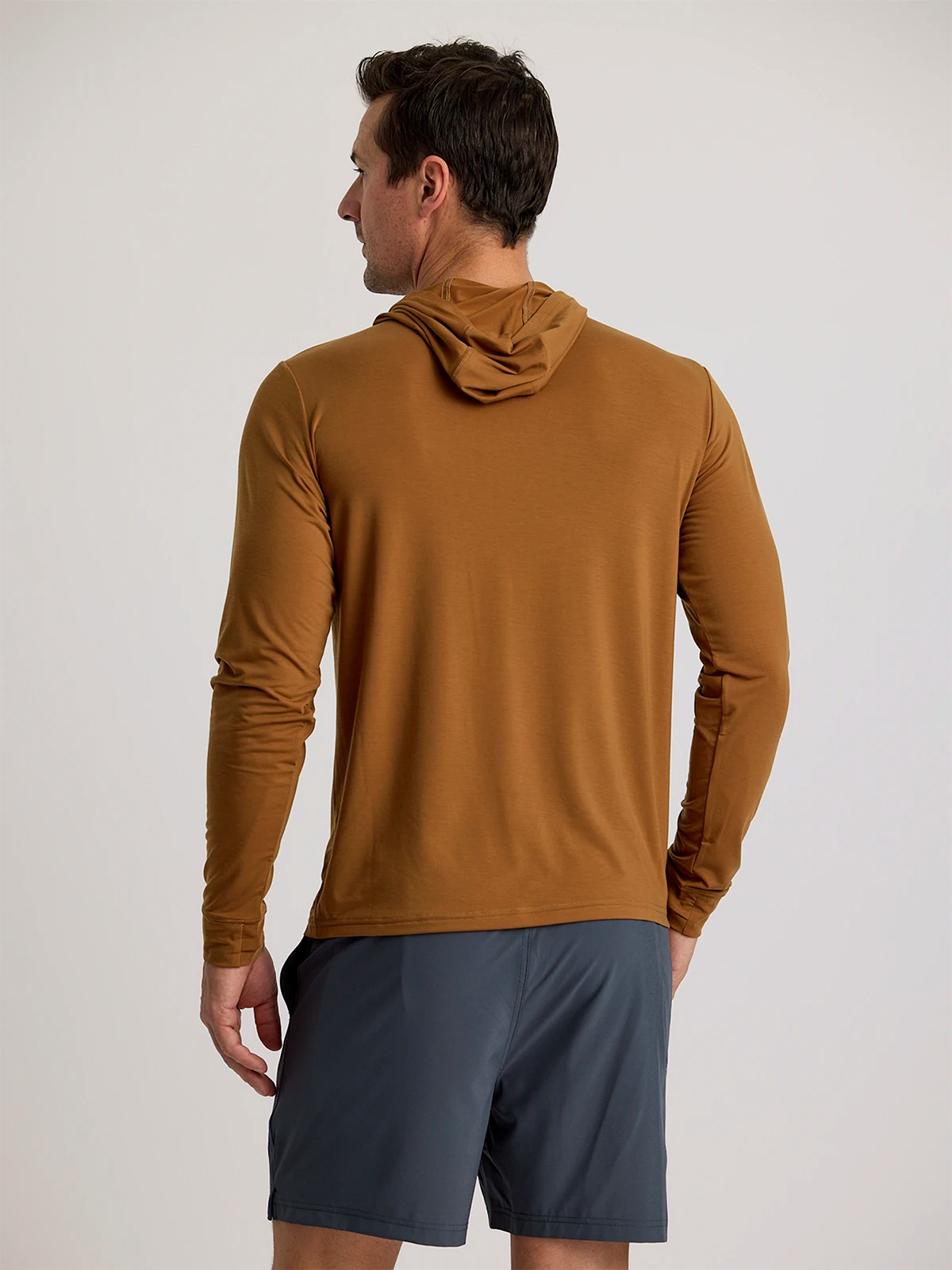 Men's Elevate Lightweight Hoodie - Russet