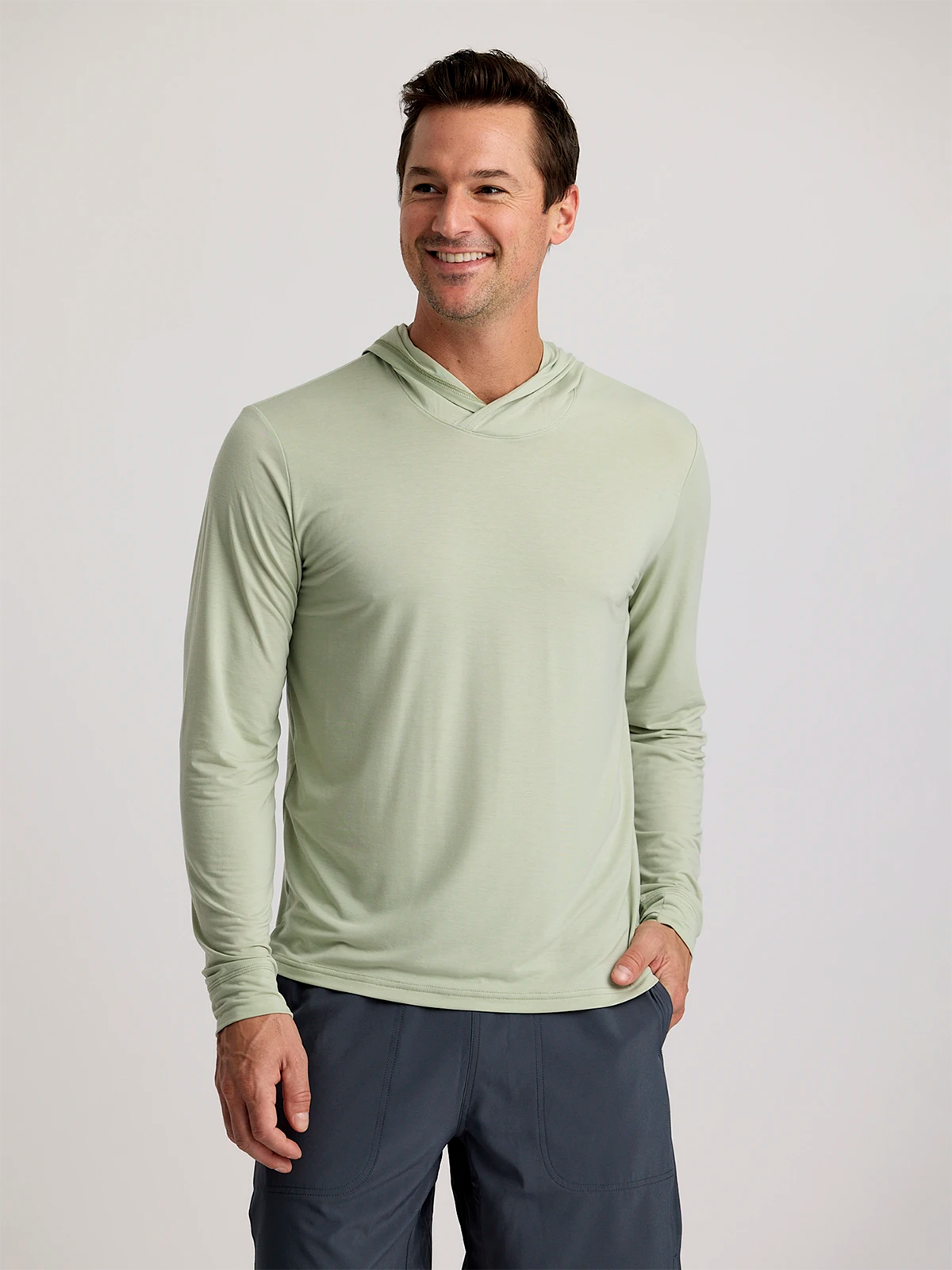 Men's Elevate Lightweight Hoodie - Desert Sage