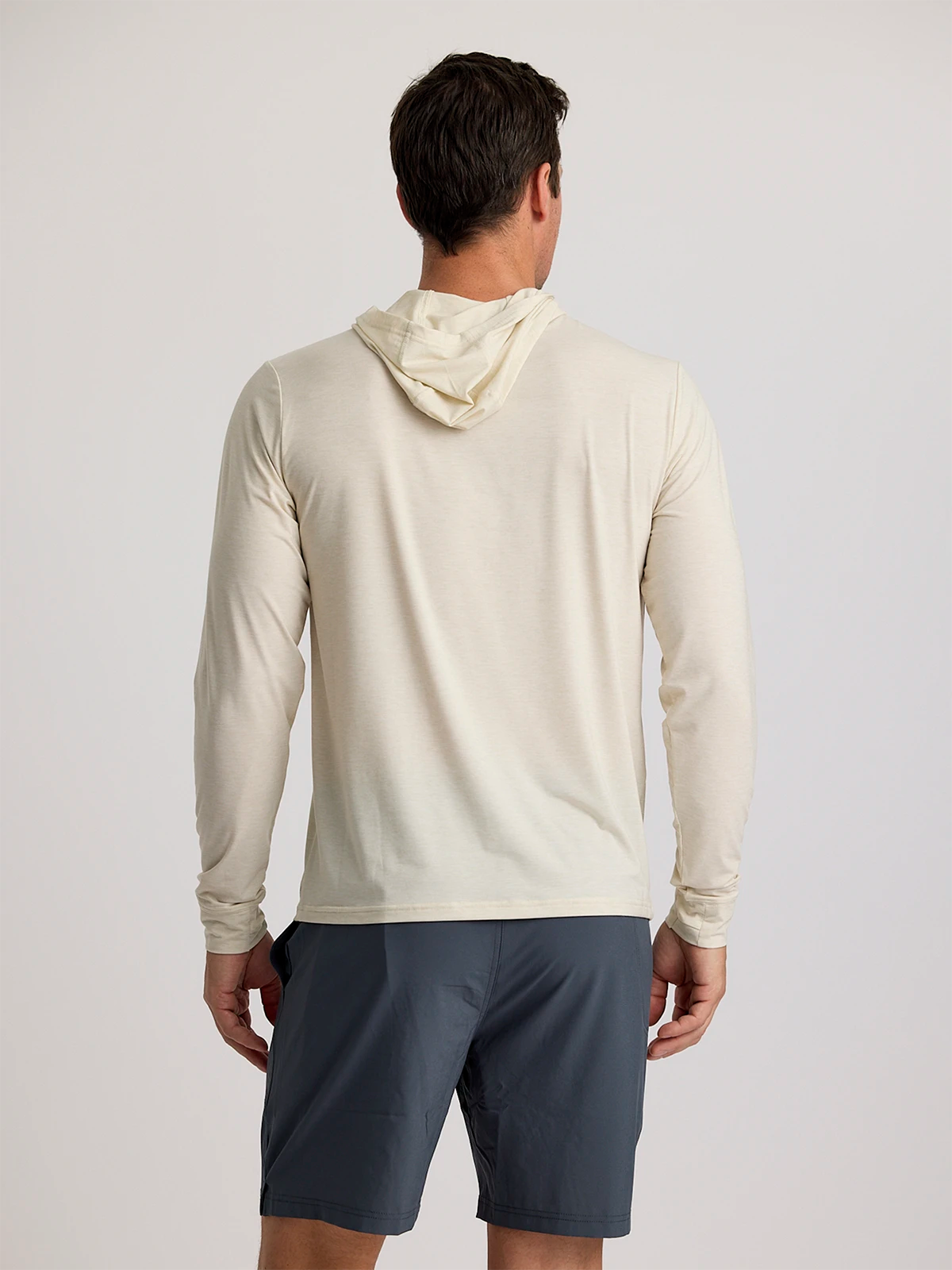 Men's Elevate Lightweight Hoodie - Heather Birch