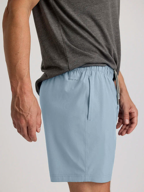 Men's Breeze Short – 6" - Blue Fog