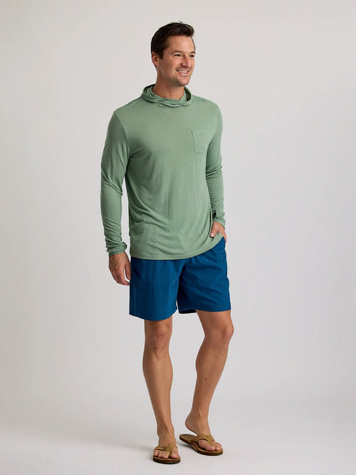 Men's Breeze Short – 8" - Legion Blue