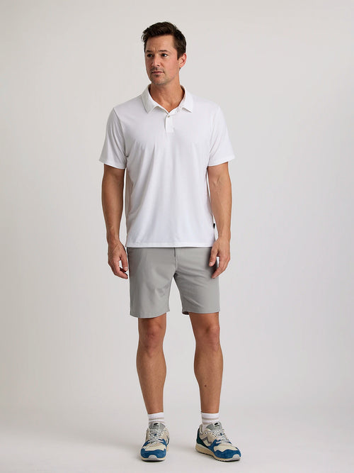 Men's Elevate Polo - Bright White