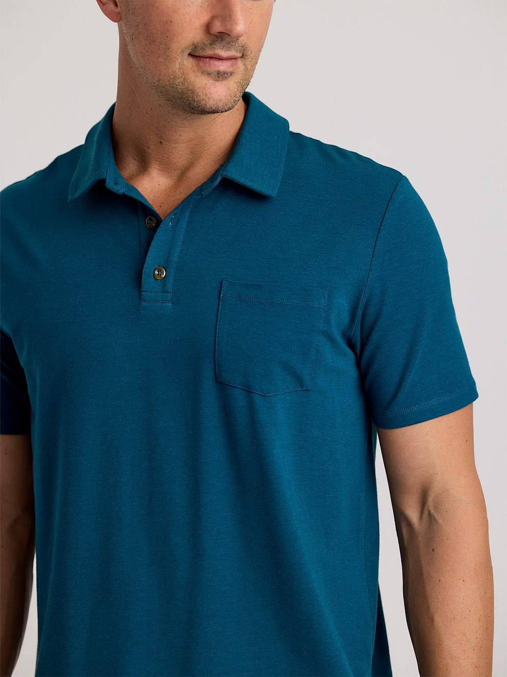 Men's Bamboo Current Polo - Legion Blue