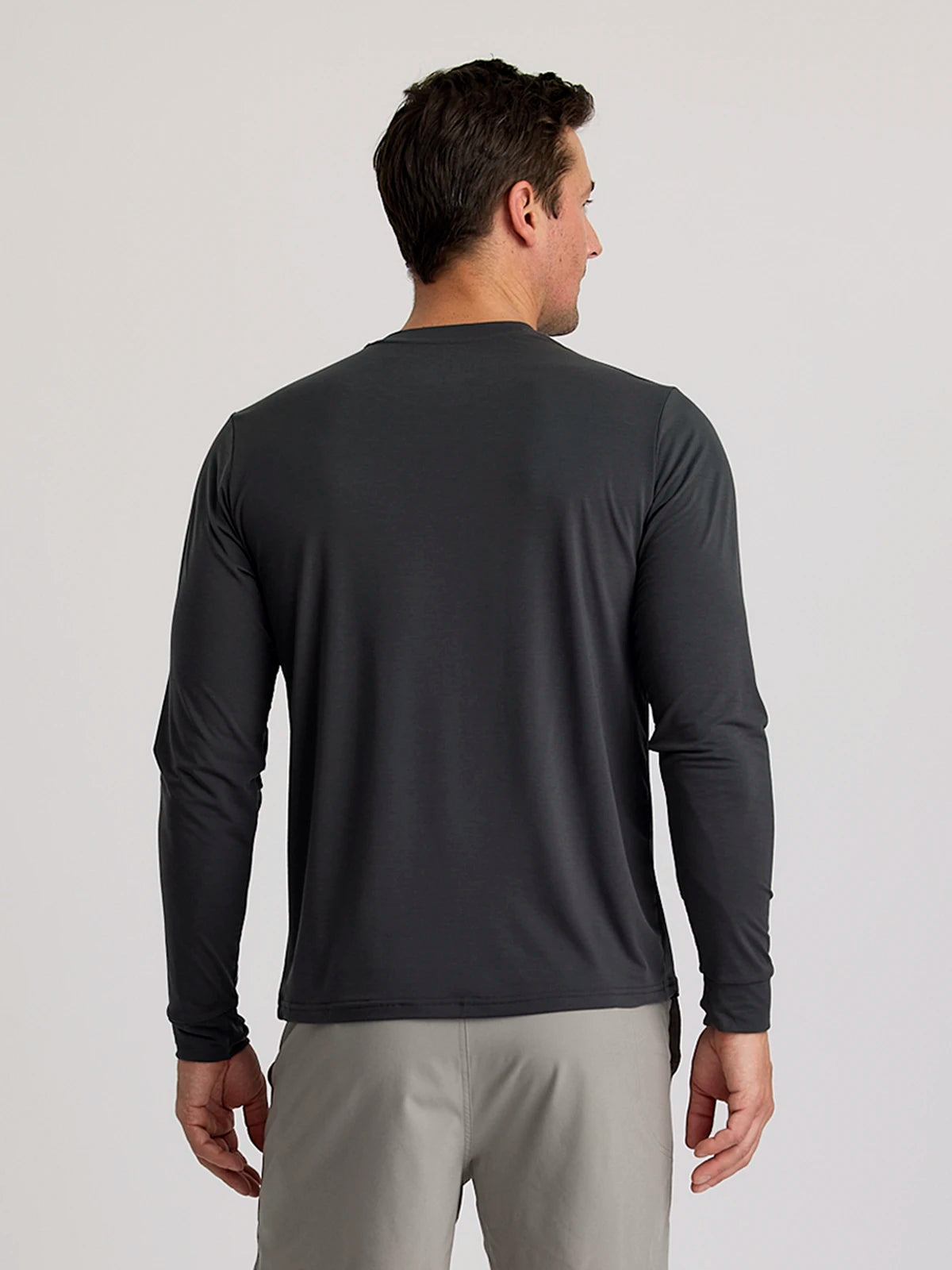 Men's Elevate Lightweight Long Sleeve - Black Sand