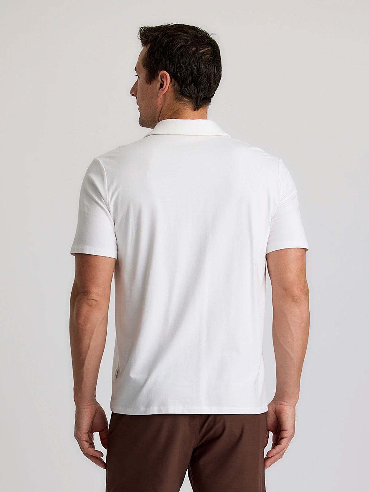 Men's Bamboo Current Polo - Bright White