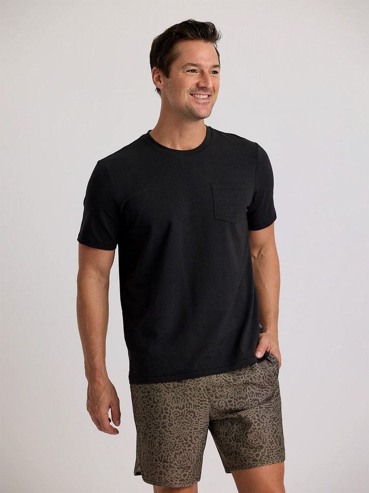 Men's Bamboo Current Pocket Tee - Black