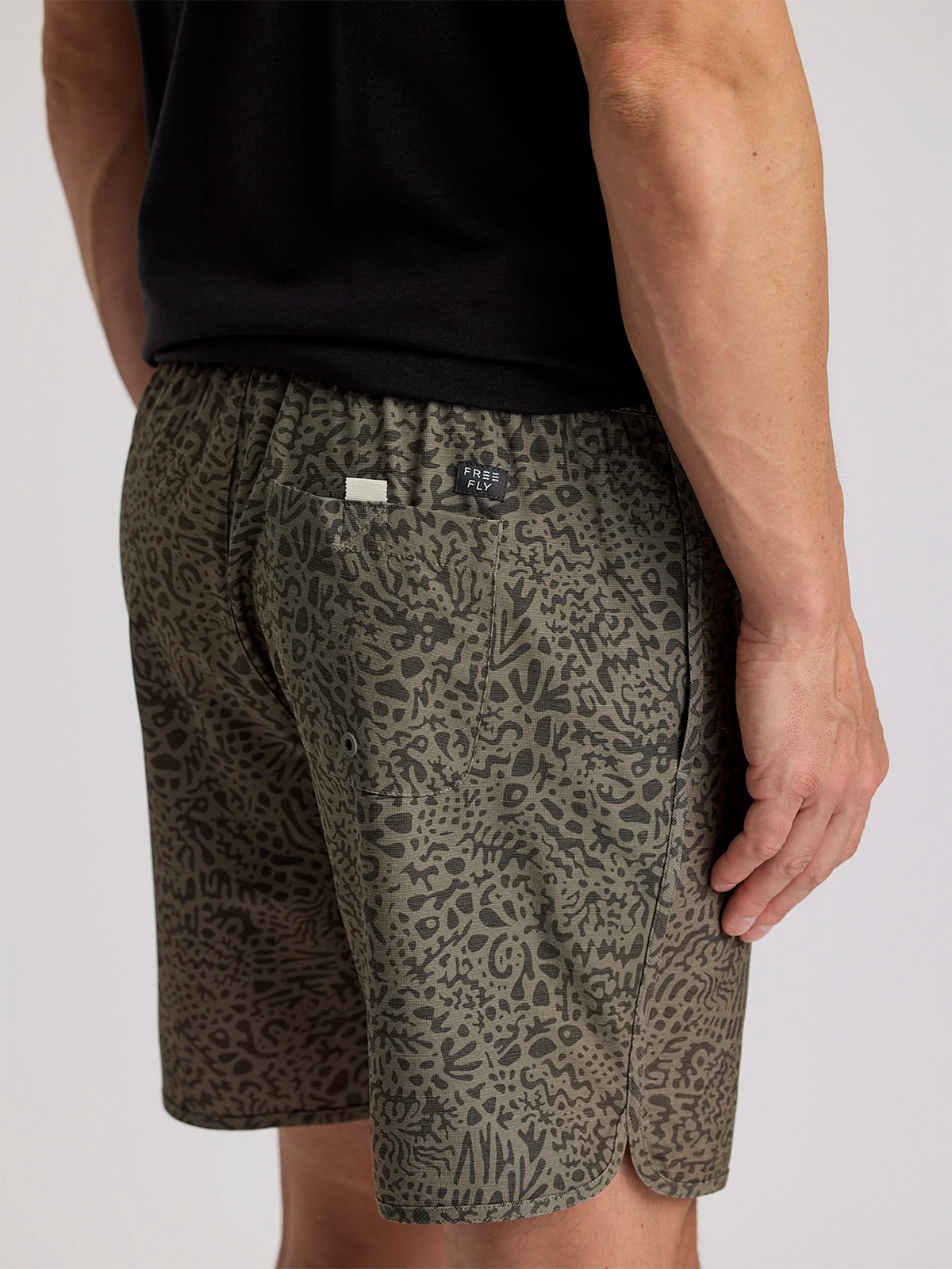 Men's Reverb Short - Drifter Print Fatigue