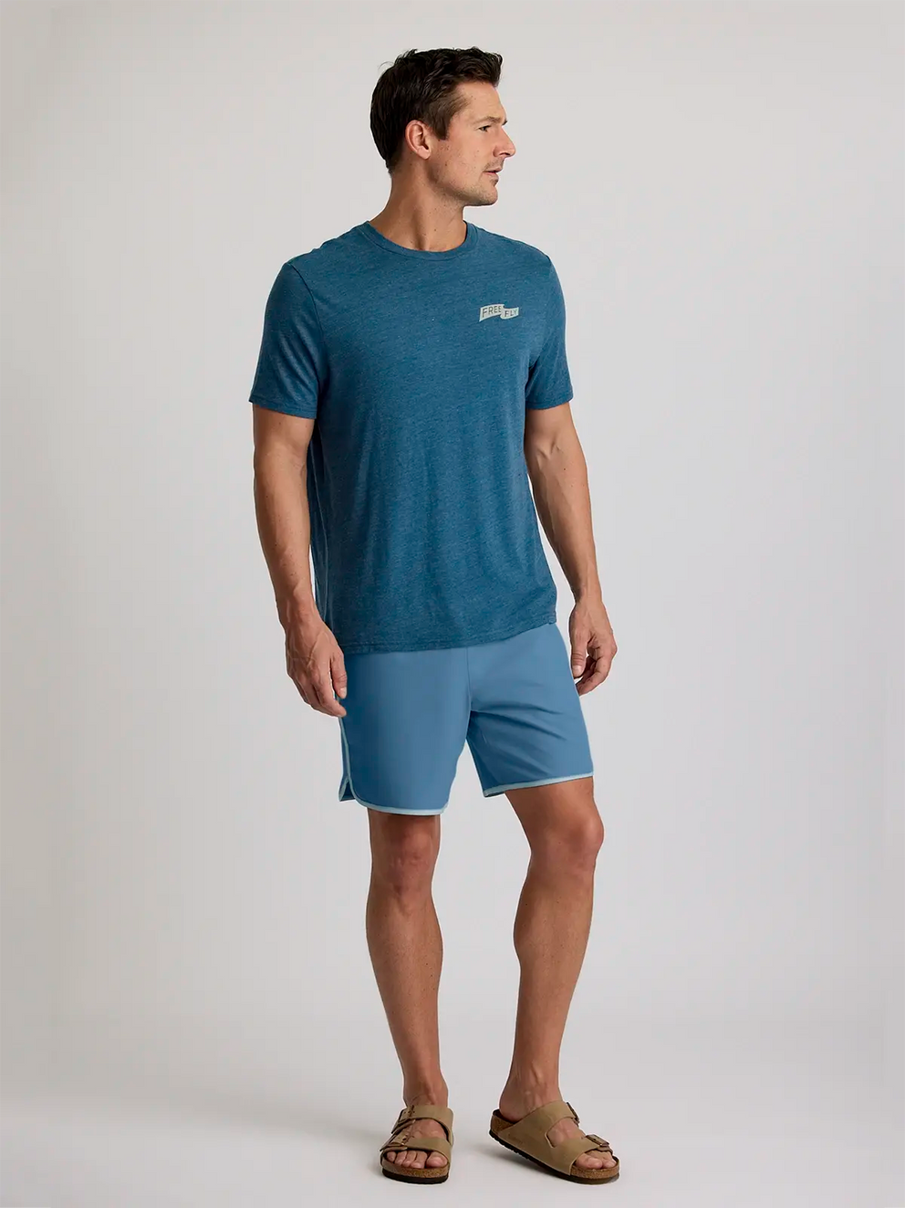 Men's Reverb Short – 7" - Pacific Blue
