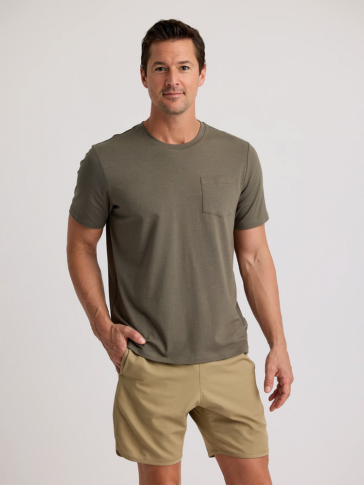 Men's Bamboo Current Pocket Tee - Fatigue