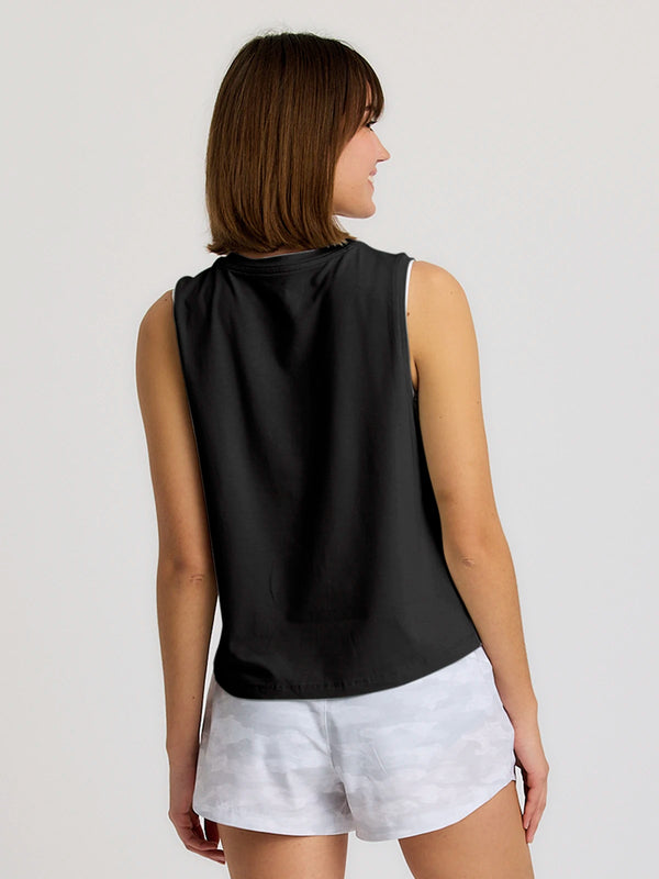 Women's Bamboo Current Tank - Black