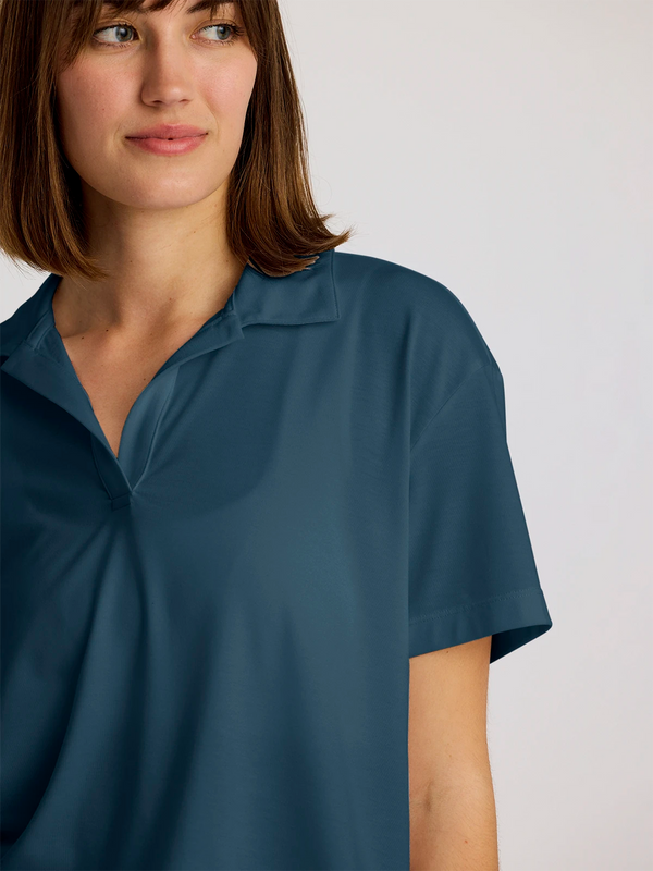 Women's Elevate Sport Polo - Storm Cloud
