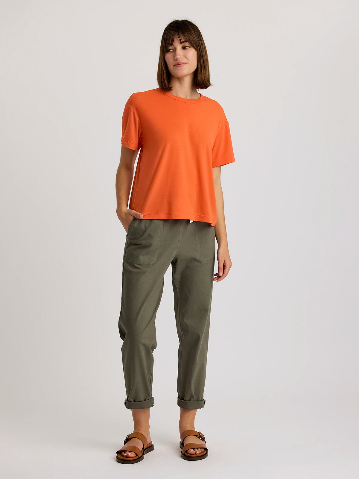 Women's Elevate Lightweight Tee - Tigerlily