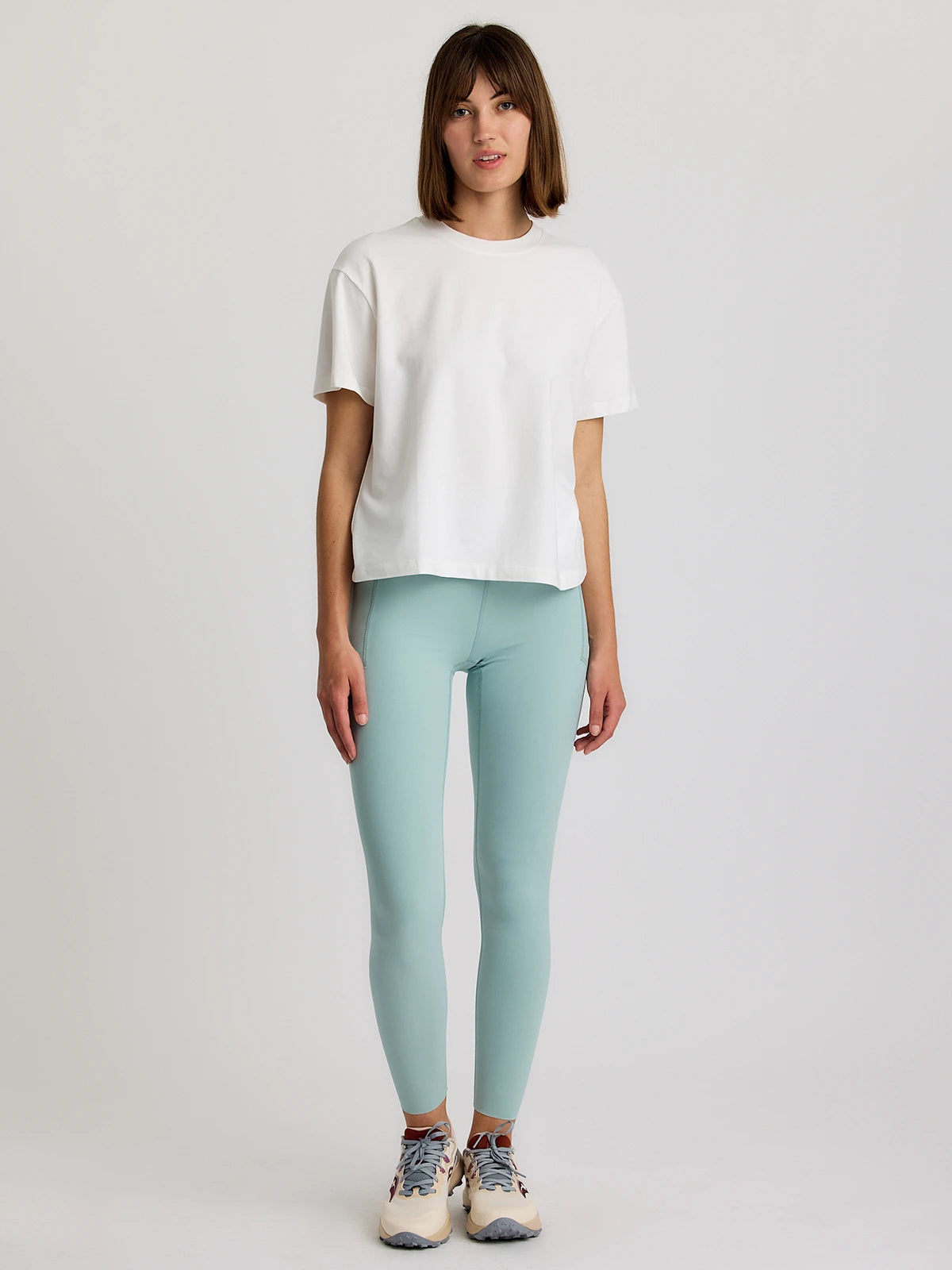Women's Bamboo Current Boxy Tee - Bright White