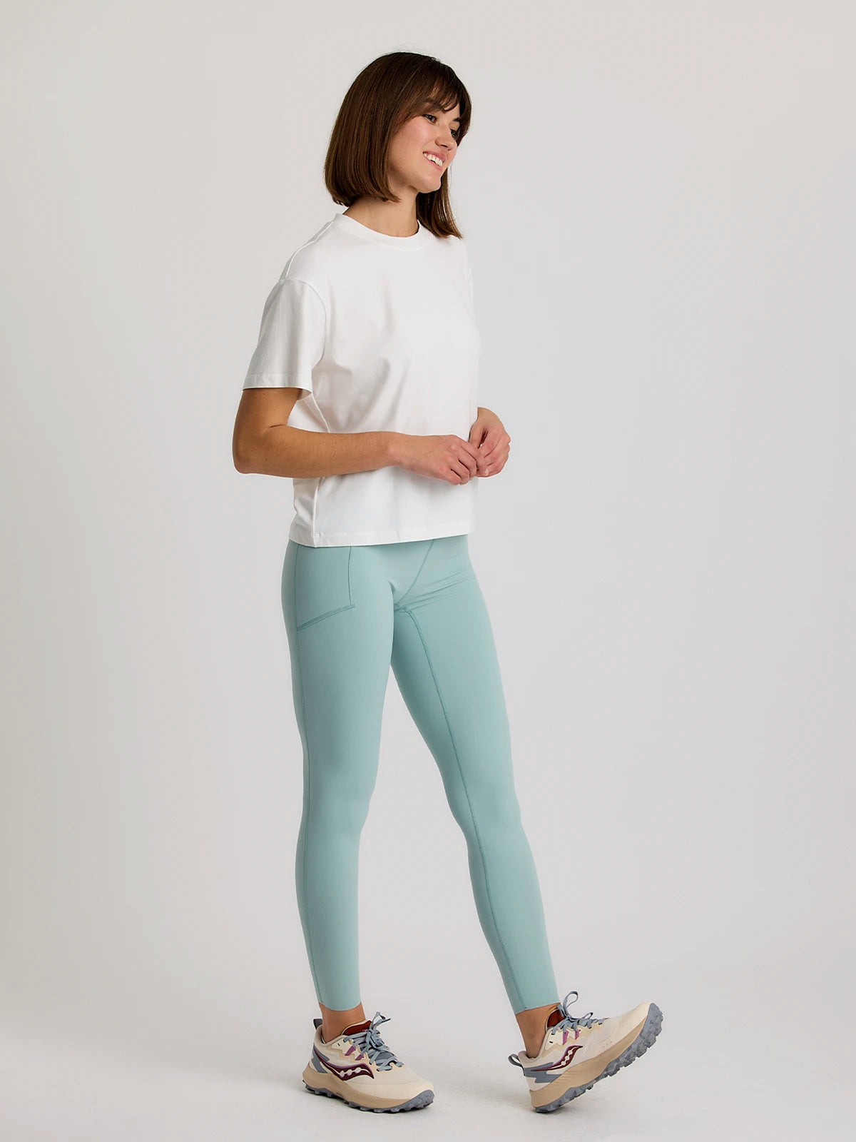 Women's All Day Pocket Legging - Ocean Mist