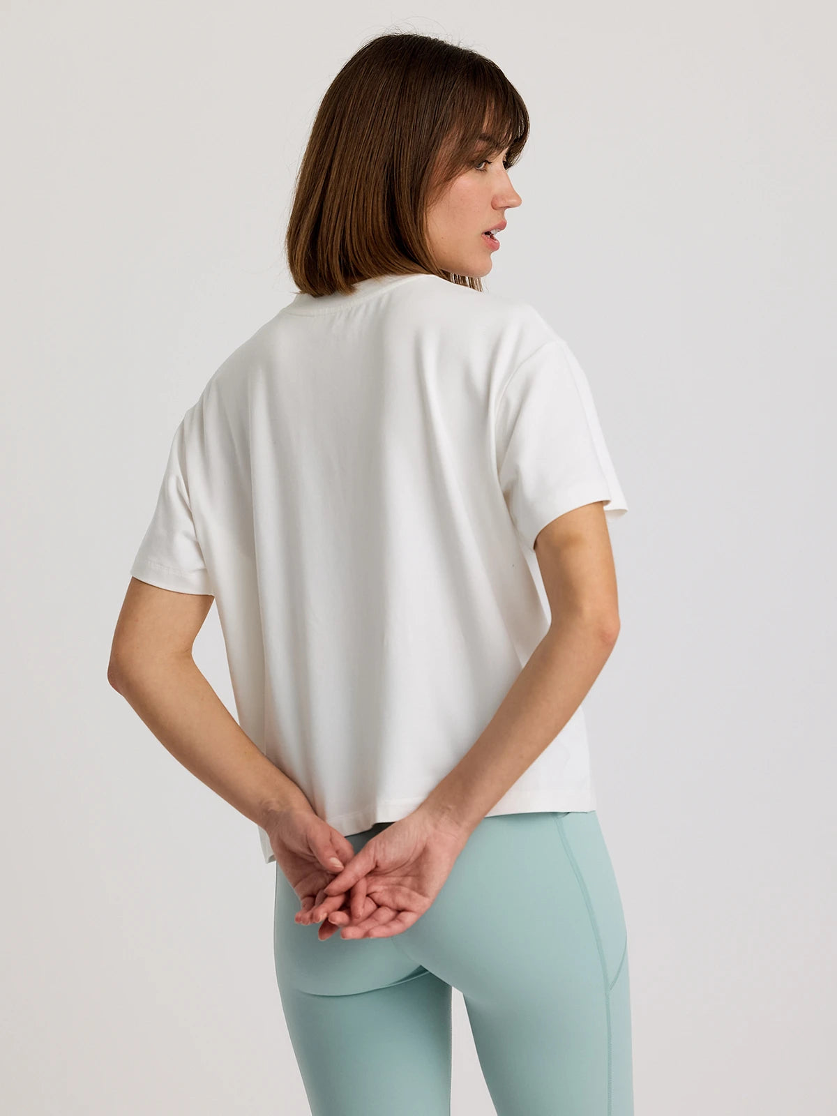 Women's Bamboo Current Boxy Tee - Bright White