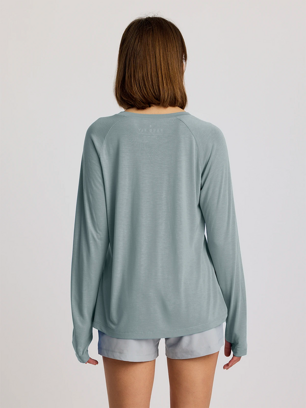 Women's Bamboo Lightweight Long Sleeve II - Slate