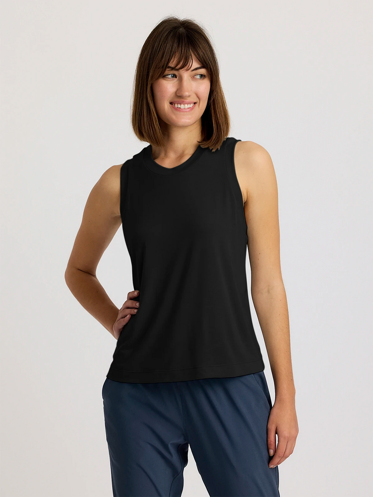 Women's Elevate Lightweight Tank - Black