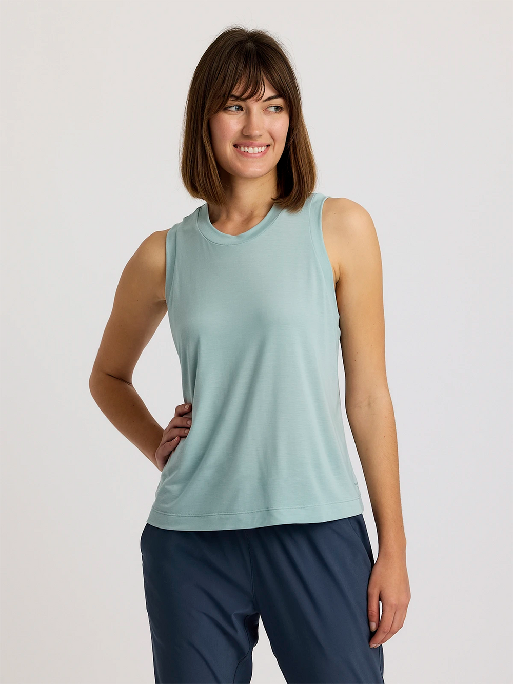 Women's Elevate Lightweight Tank - Ocean Mist second image