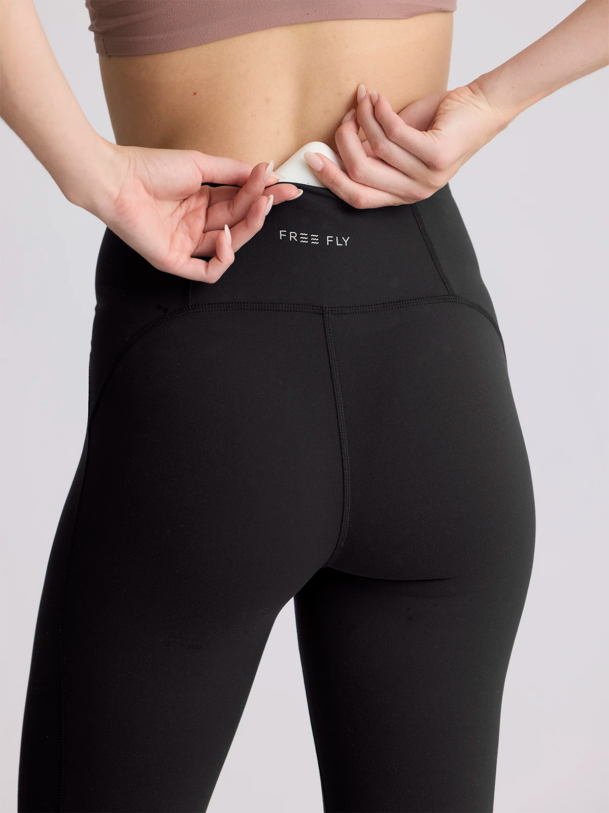 Women's Highmile Legging - Black Sand