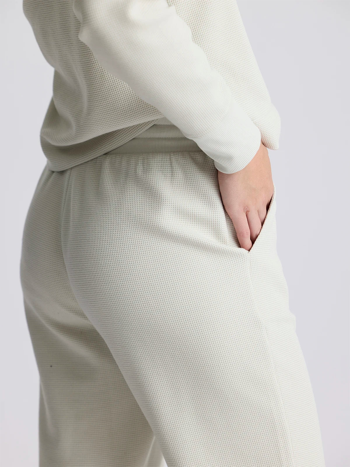 Women's Waffle Jogger - Birch